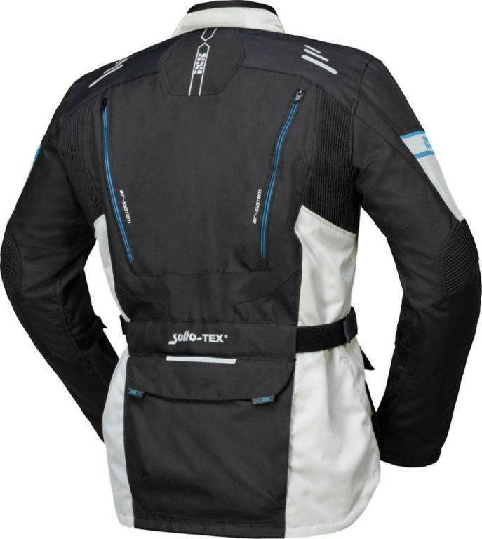 Motoristična jakna iXS Tour Lorin-ST, črna/modra