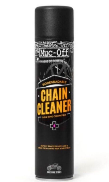 Biorazgradljivo čistilo/razmaščevalec verig MUC-OFF Chain Cleaner 650, 450 ml